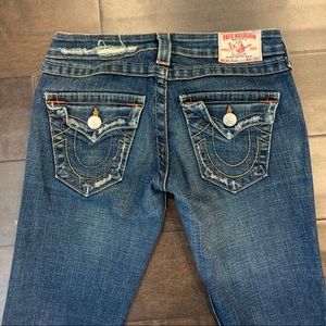 Low rise true religion billy jeans size 26